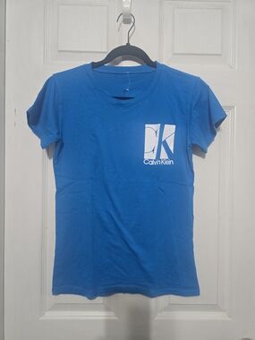 Calvin Klein Blue Logo Tee